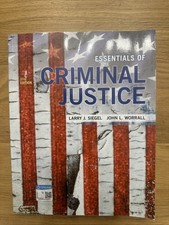 ESSENTIALS OF CRIMINAL JUSTICE 11th ED McGraw...
