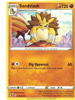 Fusion Strike #132/264 Sandslash