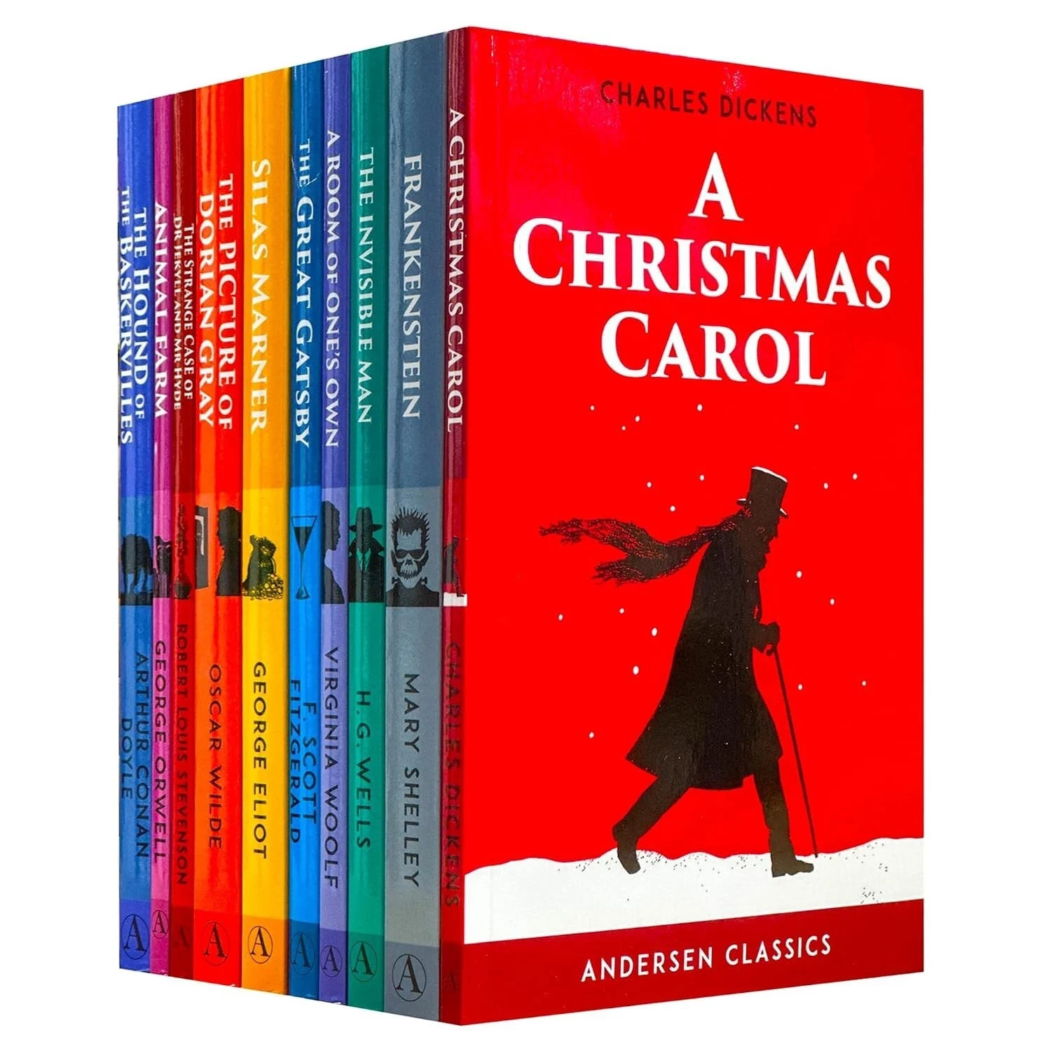 B&Q -  Andersen Press Young Adult Classics 10 Books Collection (A Christmas CarolFrankensteinThe Invisible ManA Room Of One's Own, - Image 4