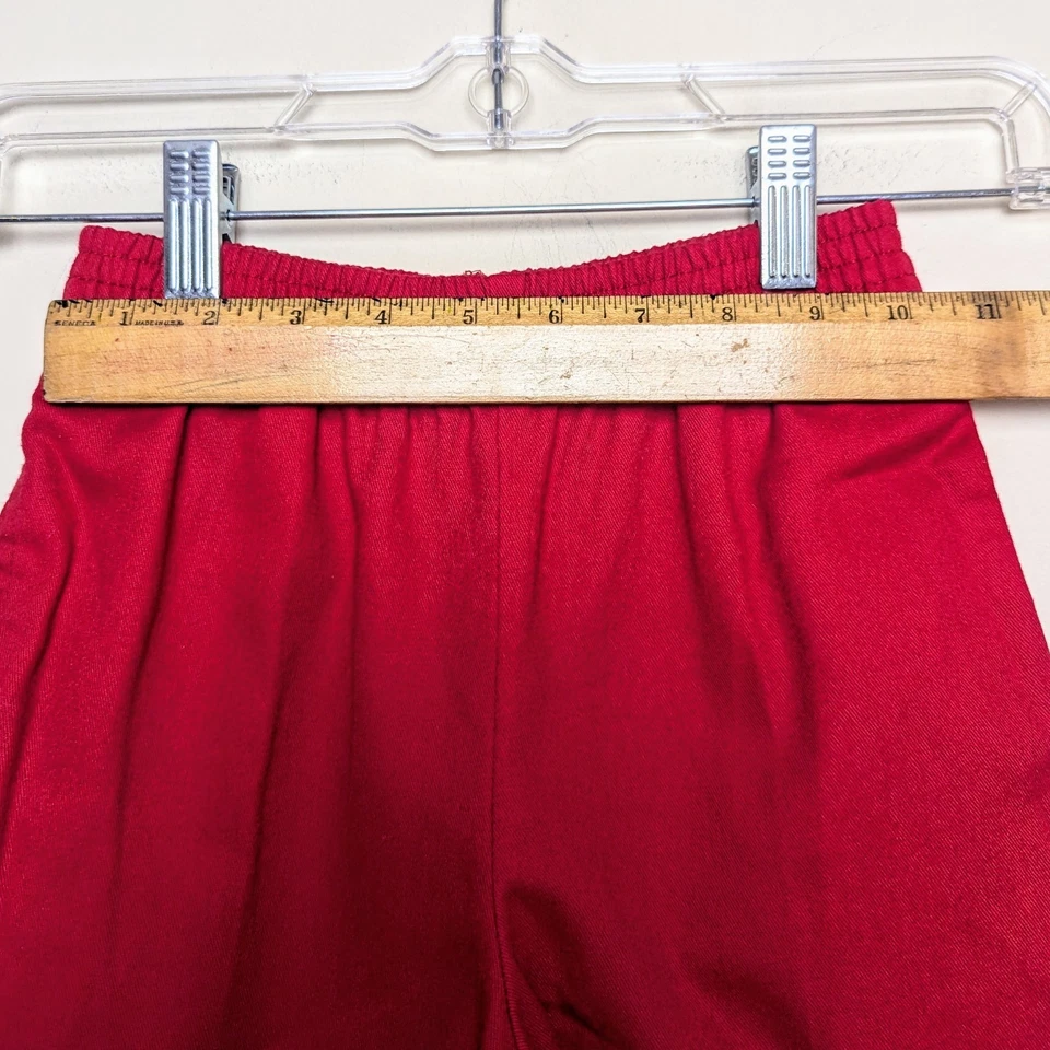 Винтажные шорты 80-х Lands' End с плоской передней частью для мальчиков молодежные спортивные размер 6 - Изображение 4 из 4