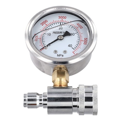 #ad #ad 5000 PSI Pressure Gauge with 38 Inch Quick Insertion for High Pressure Tools $42.74