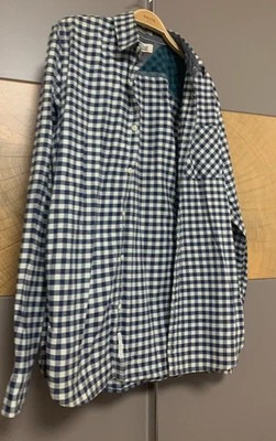 Gr.S Tommy Hilfiger Herren Hemd kariert Kentkragen aus Baumwoll Schließt mit K
