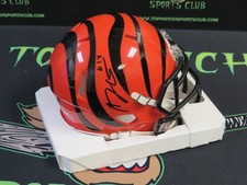 AJ GREEN AUTOGRAPHED SIGNED CINCINNATI BENGALS MINI HELMET BAS BECKETT SS2