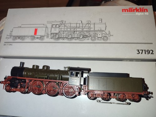 Marklin 37192, Schnellzuglokomotive mit Schlepptender, BR 17, DRG, EP II | Zustand: Neu