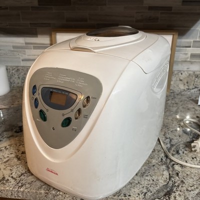 SUNBEAM ELECTRIC PROGRAMMABLE BREADMAKER 5891-33 New With Booklet Copy & Recipes