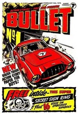 THE COMPLETE BULLET UK WEEKLY COMIC BOOK COLLECTION #1-147 ON DVD ROM 1976-1978