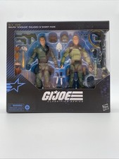 GI Joe Classified Series Steeler & Short-Fuze 181 Target Ralph Pulaski In Hand