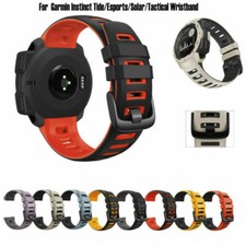 For Instinct Tide/Esports/Solar/Tactical Wristband Silicone Watch Strap Bracelet