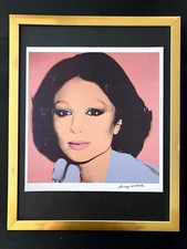 Andy Warhol | Vintage 1984 Farah Dibah Print Signed | Mounted and Framed!
