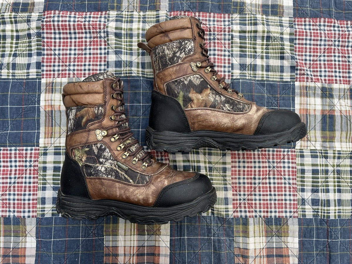 Trekker Aquashield 800 Gram Insulated Leather Camo Hunting 