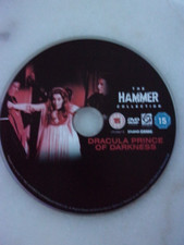 DRACULA-PRINCE OF DARKNESS- DVD - REGION B - FROM HAMMER COLLECTION - NEW