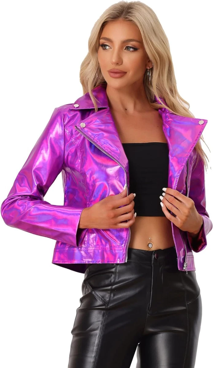 Shiny metallic deals jacket