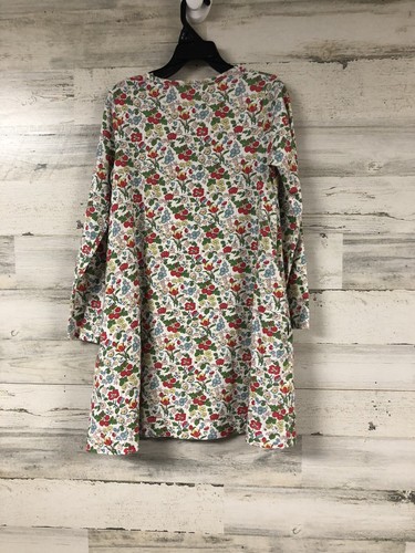 Mini Boden Big Appliqué Jersey Dress in unicorn girl sz 7-8 Autumn Berry Floral - Picture 4 of 8
