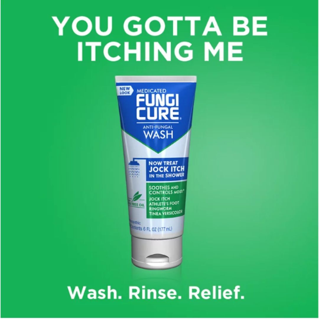 Fungicure Medicated AntiFungal Jock Itch WashTreat Jock Itch in the