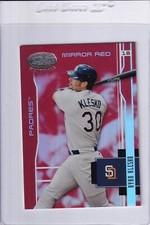 2003 Leaf Certified Materials Mirror Red 154 Ryan Klesko San Diego Padres 71/100