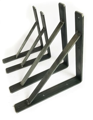 Schwerlast Gerüstbrett Regalträger Rustikal Handarbeit Industrial Modern