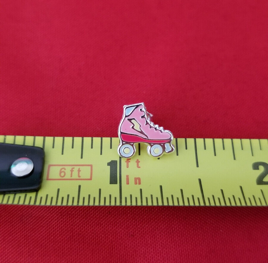 Girls 925 Sterling Silver Roller Skate Stud Earrings Hypoallergenic eBay