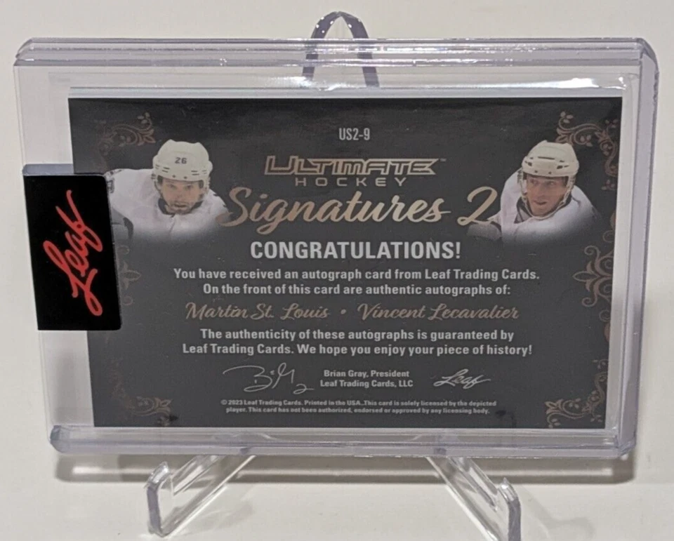 Автомобили 2023 Leaf Ultimate Red Spectrum 3/5 Martin St. Louis Vincent Lecavalier - Изображение 2 из 2