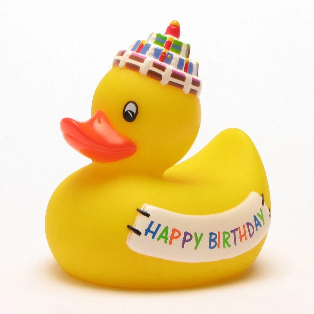 Happy Birthday Girl Rubber Duck  Buy premium rubber ducks online - world  wide delivery!