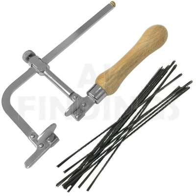 Scie De Bijoutier Réglable Type INC 144 Mélangées 1 À 6 Lames De Scie - Photo 1/4