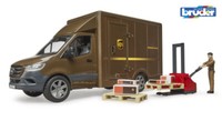 Bruder Mb Sprinter Ups Mit Fahrer Und ZubehöR 1: 16 02678