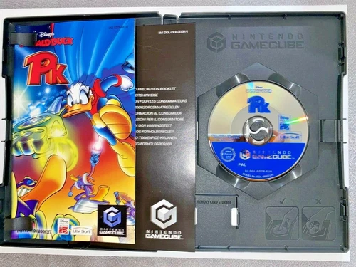 Disney Donald Duck PK Nintendo GameCube Game manuals collectable AUS Release