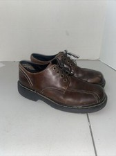 Dr Martens 9302 Mens Brown Leather Oxfords Shoes sz 10 US NICE AND CLEAN