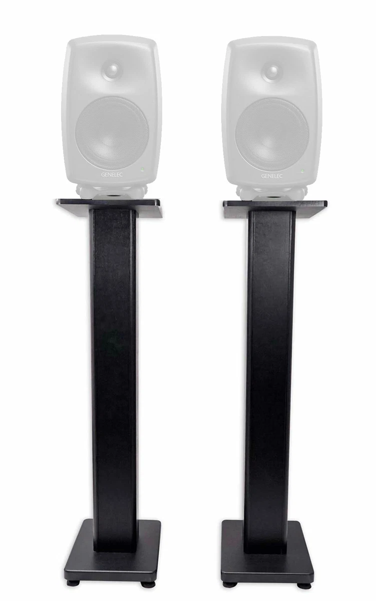 2 Rockville 36 Studio Monitor Speaker Stands For Genelec 8350A