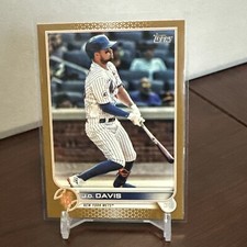 2022 Topps Series 2 J.D. Davis Gold Parallel /2022 New York Mets