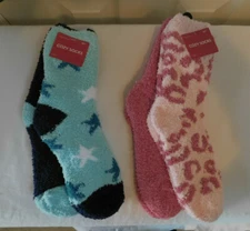Winter Cozy Fuzzy Socks Women’s Multicolor One Size Fits Most 4 Pair NWT