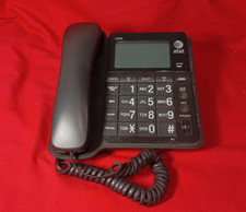 at t cl2939 big button corded phone with caller id  spk phone