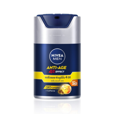 Nivea Men Anti-Age Serum 4D Effect Q10 Vit Complex SPF30 PA+++ 45/84 ml