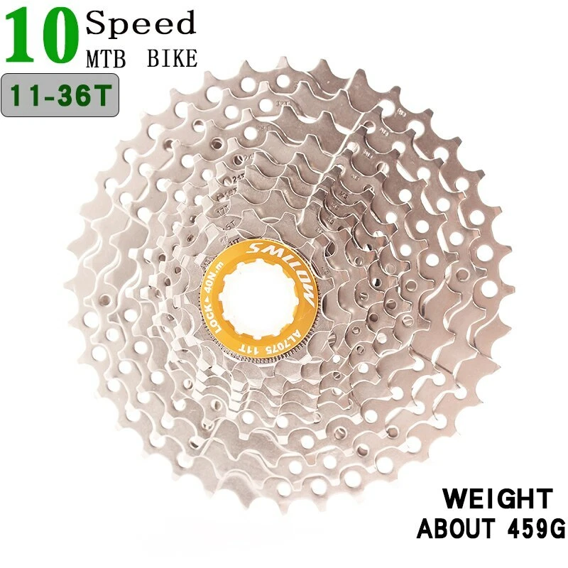 Bicicleta MTB Ultraligera 11-36T Cassette 10 Velocidades Rueda Libre Bicicleta de Montaña Volante Foto 3 de 4