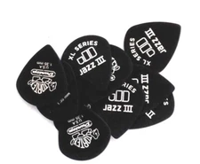 Dunlop Guitar Picks Jazz III XL 12 Pack 1.35 MM Light (498P1.35)
