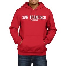 SAN FRANCISCO CALIFORNIA American Home State Hoodie Mens America Womens 49ers