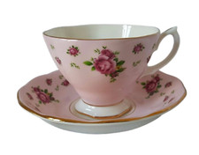 Royal Albert New Country Roses Vintage PINK Teacup And Saucer NEW