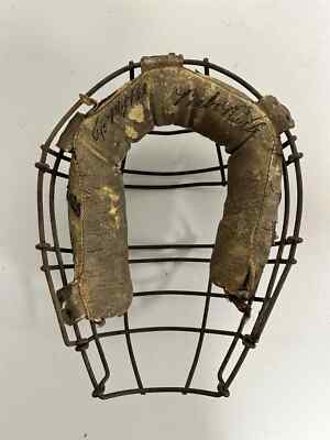 Babe Ruth Signed Antique Catchers Mask ICZ Dave Norman Autograph COA NY ...