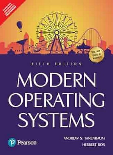 New: Modern Operating Systems by Andrew Tanenbaum  5th INTL ED 9789361595134 - Imagen 1 de 3