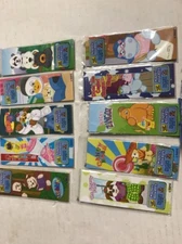 Webkinz Magnetic Bookmarks, 5 Random Styles With Codes + 10 Bonus Card Packs