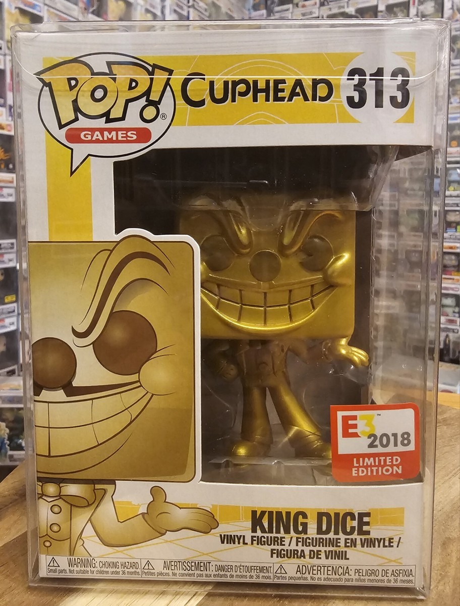 Cuphead King Dice #313 GameStop Exclusive E3 2018 Vaulted