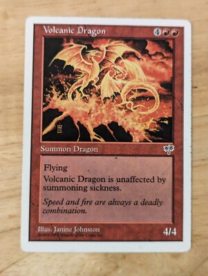 Steffen Künstler - Magic The Gathering Fan Pixel Art: Volcanic Dragon