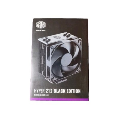 CPU Kühler - Cooler Master Hyper 212 Black - Silencio Fp 120 Fan - AMD Only