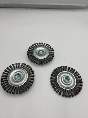 ( 1 box of 3)  Pferd 4'' Wire Wheel Brush Stringer Bead  EDP 82186
