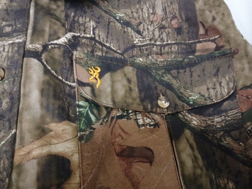 Browning- Break Up Infinity Camo LS Button Up Collared Shirt 2X-Never Worn - Picture 4 of 19