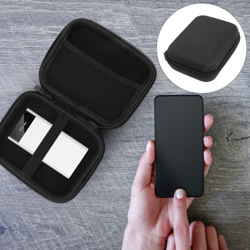 Travel Carry Pouch For Headset USB Cables Power Bank Organizing Bag - Afbeelding 6 van 10