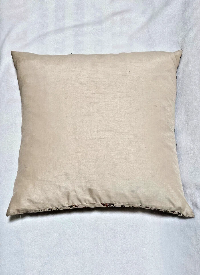 Travesseiros, 2 arremessos, decorativos, pena, todos os detalhes bordados pássaros quadrado, - Imagem 2 de 4