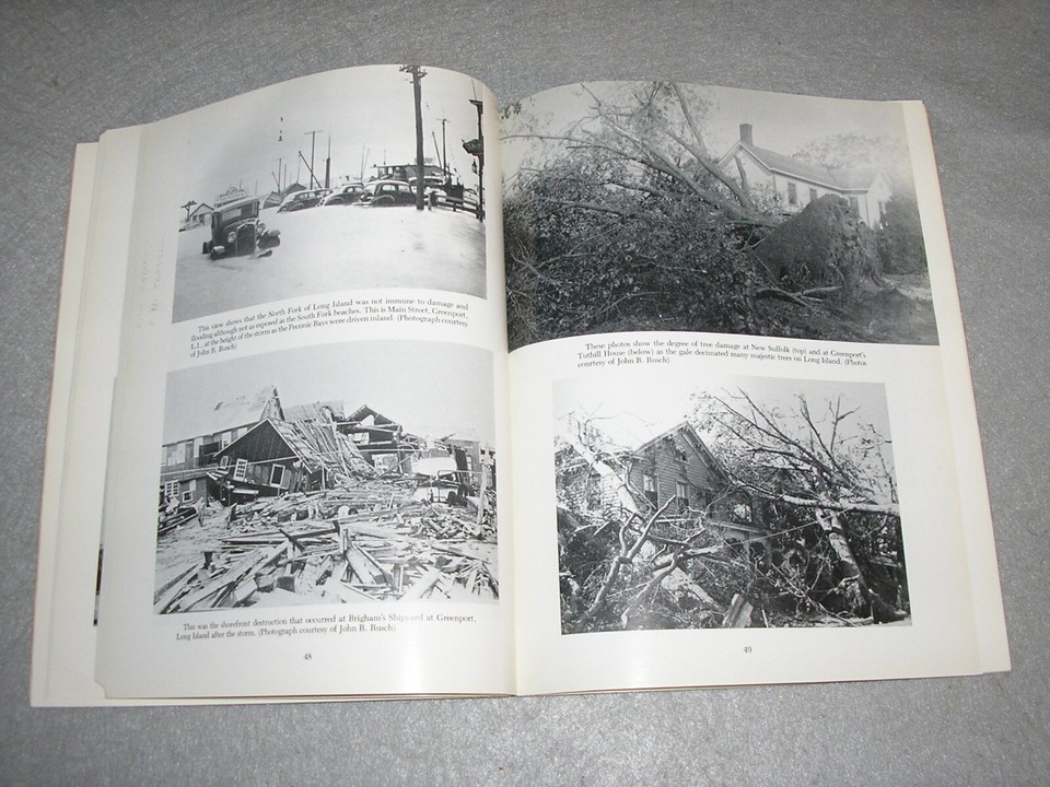 Hurricane Weather History Book The 1938 Storm NY Long Island New