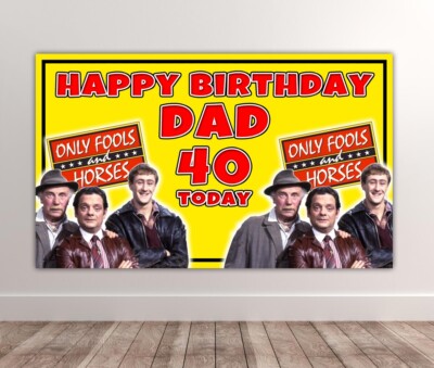 Only Fools And Horses Wrapping Paper 2 Sheets With 2 Tags