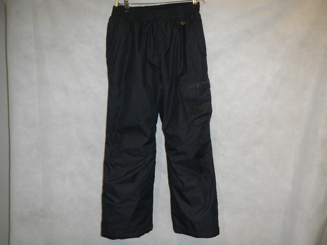 ZeroXposur Boys Black Waterproof Snow Pants Size 14/16 | eBay