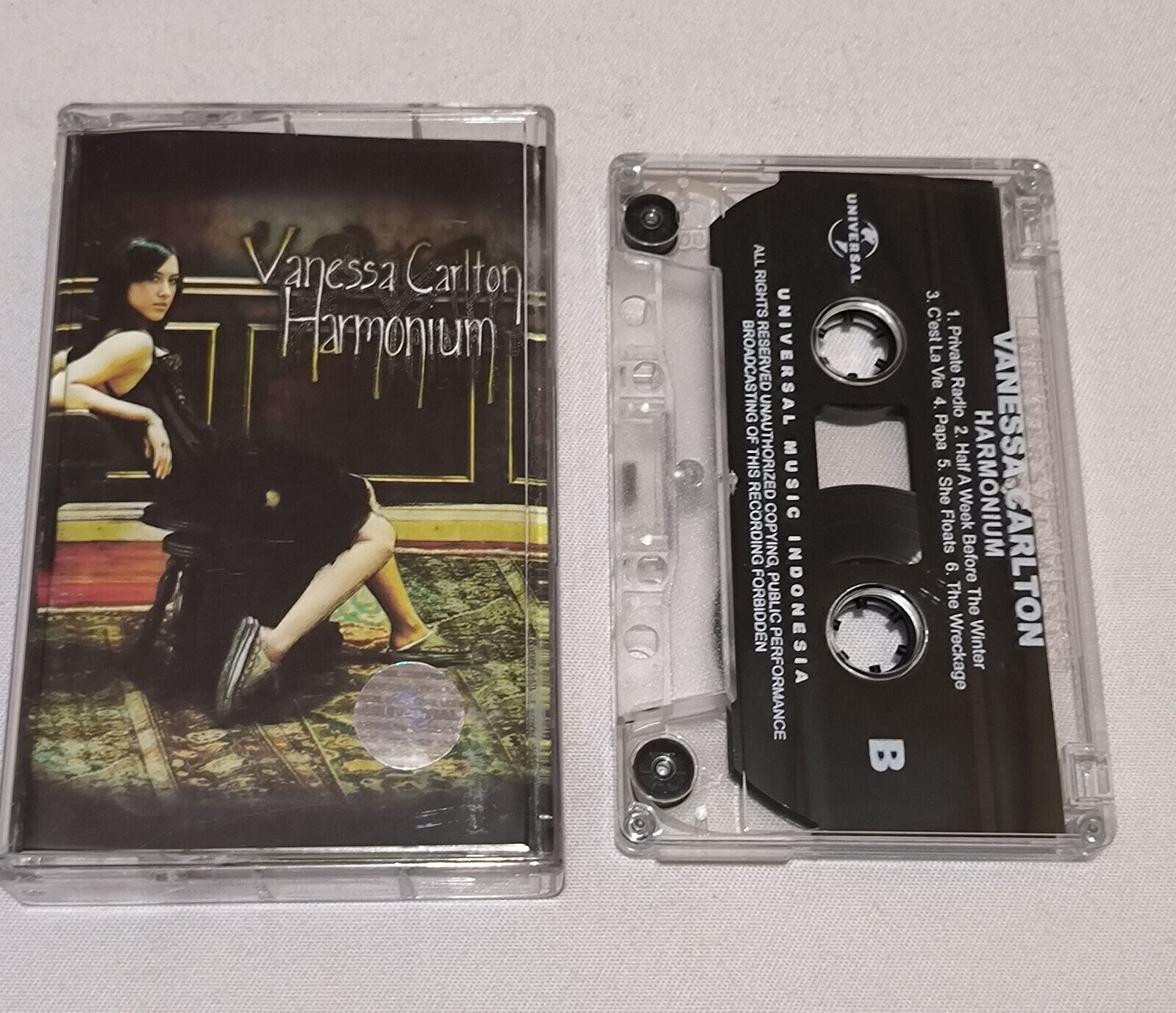 Vanessa Carlton - Harmonium 2004 - original indonesia tapes LIKE NEW